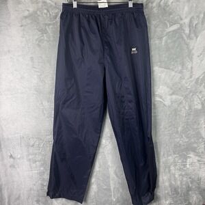 Helly Hansen Men's Navy Waterproof Nylon Pants Size M Elastic Waist